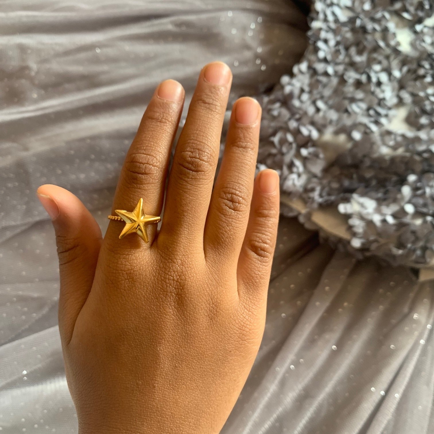 Eight Pointed Star Ring | Katie Dean